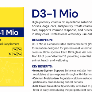 D3-1 Mio Vitamin D3 Injectable Solution